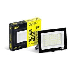 Прожектор светодиодный IEK СДО 06-50 4000К 50 Вт IP65 черный - фото 2