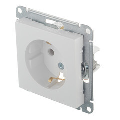 Розетка Systeme Electric AtlasDesign встраиваемая белая (ATN000143) - фото 4