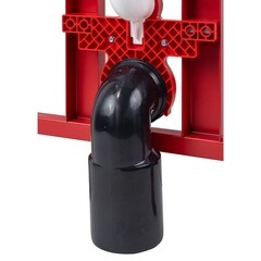 Комплект инсталляции Corsa Deco CX с унитазом Corsa Deco DX Rimless с кнопкой белой и сиденьем дюропласт микролифт - фото 13