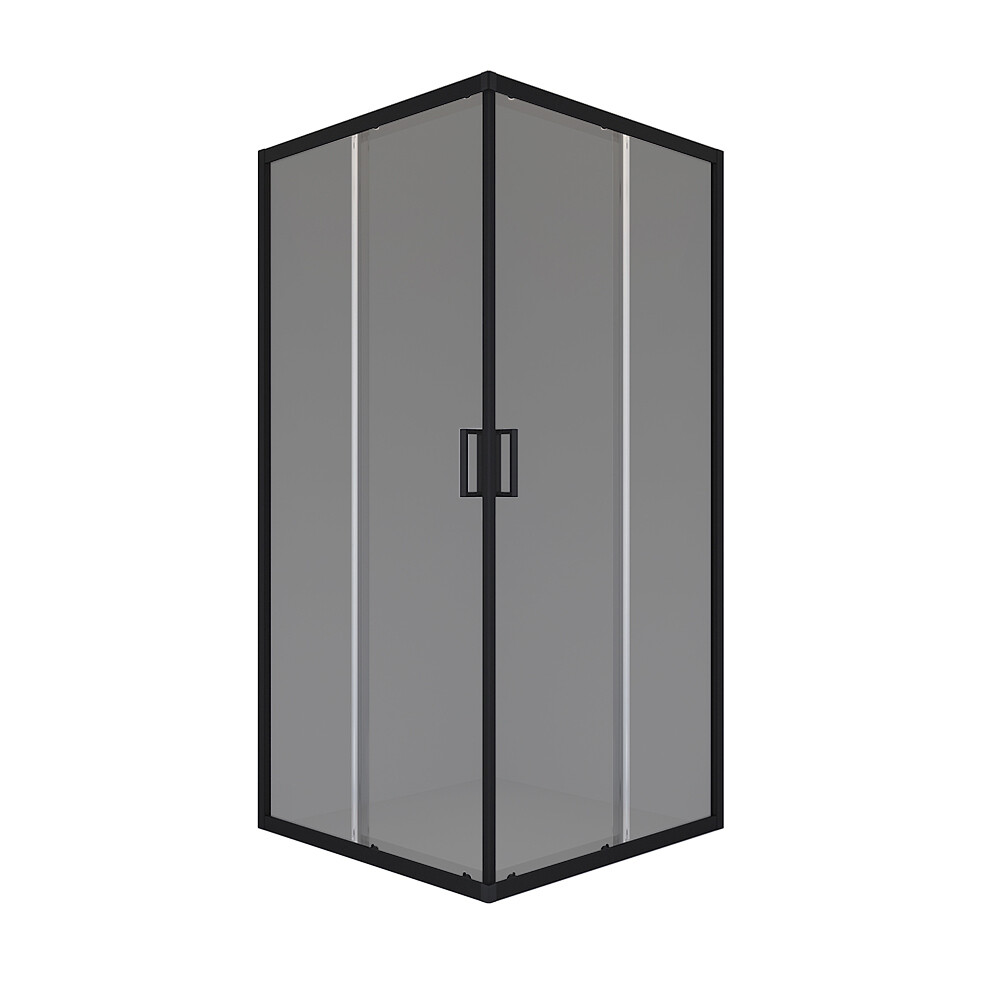 Изображение товара Душевой уголок Domani-Spa Cube V99 90х90 см графитовое стекло