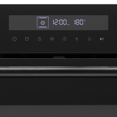 Духовой шкаф электрический встраиваемый Krona Ratsel 45 BL-BL 595 мм черный - фото 11