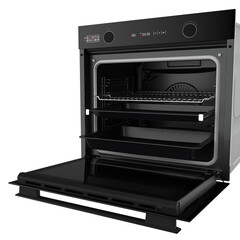 Духовой шкаф электрический встраиваемый Krona Nero max 60 BL/BL 595 мм черный - фото 3