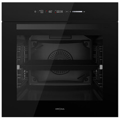 Духовой шкаф электрический встраиваемый Krona Infinitum max 60 BL/BL 595 мм черный - фото 1