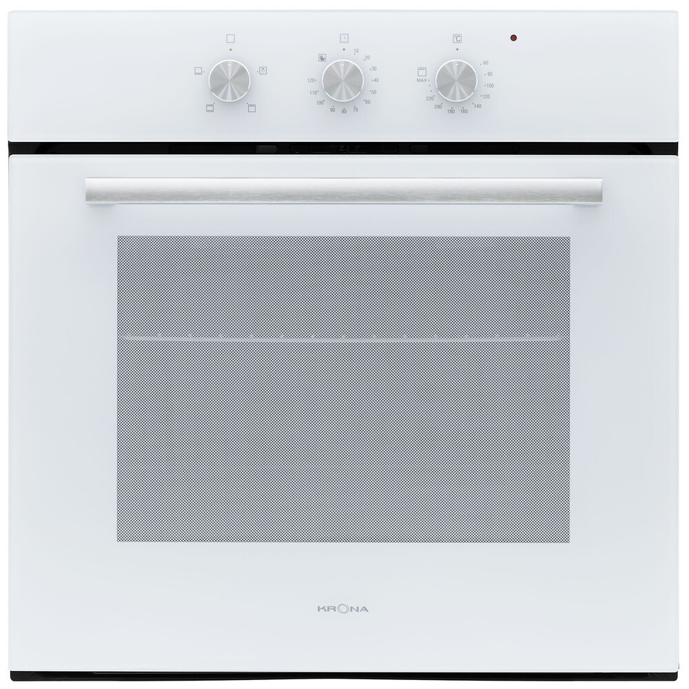 

Духовой шкаф электрический встраиваемый Krona Essenza 60 WH G2 594 мм белый (КА-00006175)