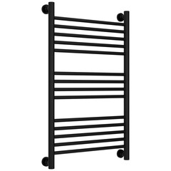Полотенцесушитель водяной Сунержа Богема+ 800х500 мм лесенка черный - фото 1