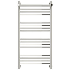 Полотенцесушитель водяной Сунержа Богема+ 1000х500 мм лесенка с полкой хром - фото 3