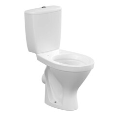 Унитаз-компакт сорт Коммерческий Модель 04 с горизонтальным выпуском с сиденьем полипропилен белый (64884) - фото 5