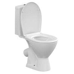 Унитаз-компакт сорт Коммерческий Модель 05 с косым выпуском с сиденьем полипропилен белый (64885) - фото 6