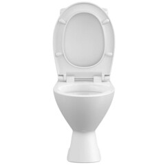 Унитаз-компакт сорт Коммерческий Модель 05 с косым выпуском с сиденьем полипропилен белый (64885) - фото 2