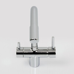 Смеситель для кухни WasserKraft хром с поворотным изливом с подключением к фильтру однорычажный (A8317) - фото 6