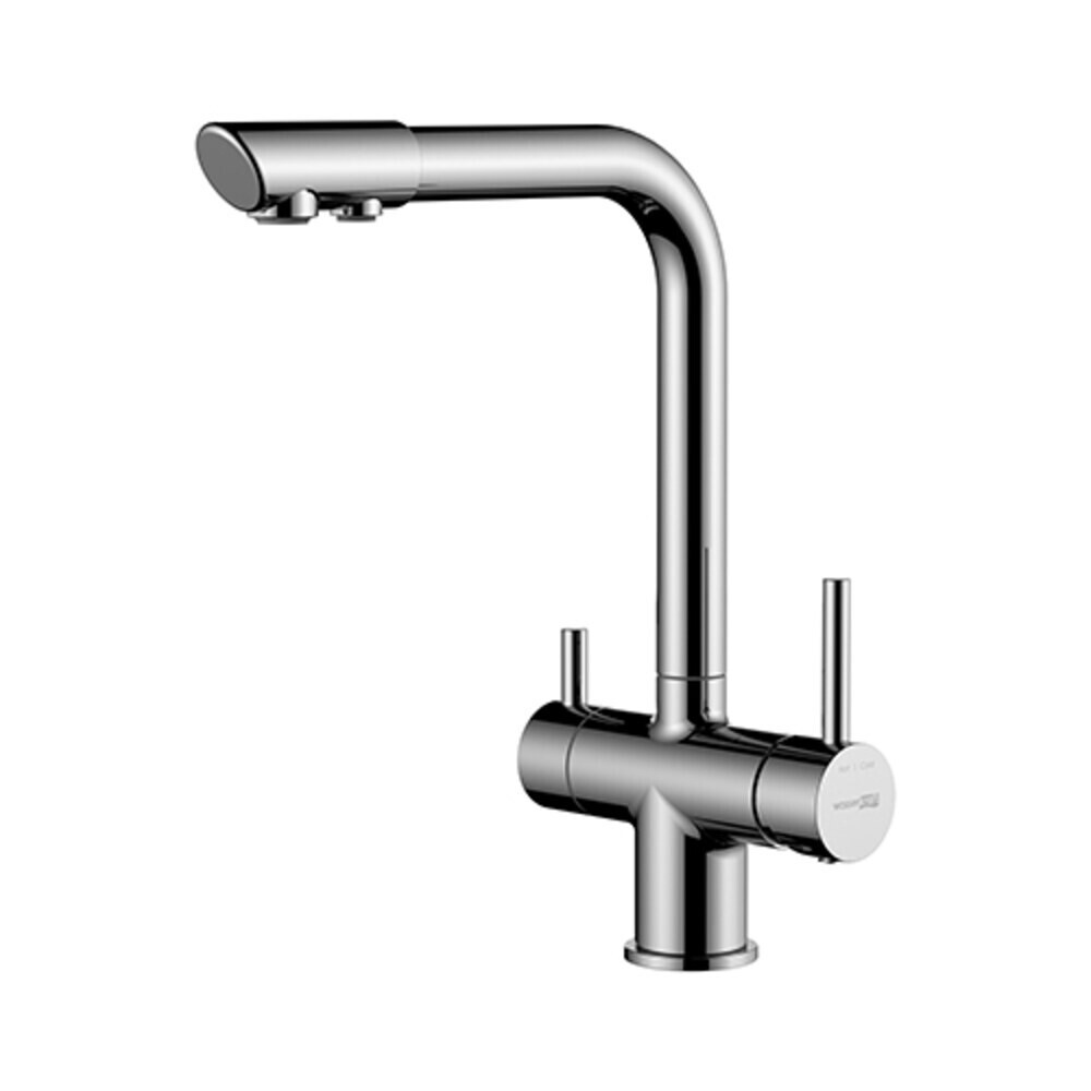 Изображение товара Смеситель для кухни WasserKraft хром с подключением к фильтру однорычажный (A8317)