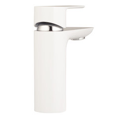 Смеситель для раковины Lavelly White Modern однорычажный хром/белый (623750) - фото 9