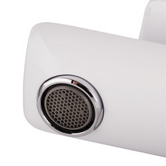 Смеситель для раковины Lavelly White Modern однорычажный хром/белый (623750) - фото 4