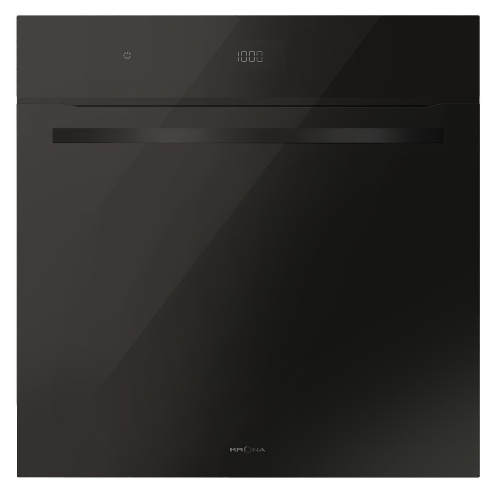 

Духовой шкаф электрический встраиваемый Krona Onyx 60H BL/BL 594 мм черный (КА-00006730)