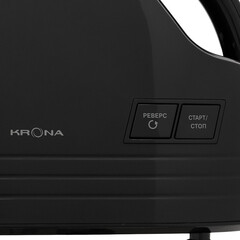 Мясорубка электрическая Krona Wolf Black 1000W черная/нержавеющая сталь - фото 7