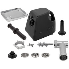 Мясорубка электрическая Krona Wolf Black 1000W черная/нержавеющая сталь - фото 8