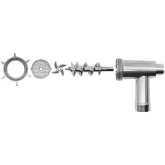 Мясорубка электрическая Krona Wolf Metall 1800W нержавеющая сталь - фото 5