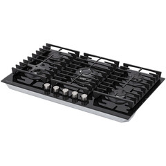 Варочная панель газовая Krona Hagel 90 BL W FC 5 конфорок черная - фото 15