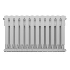 Радиатор биметаллический Royal Thermo BiLiner B 500 мм 12 секций 1" боковое подключение белый - фото 4
