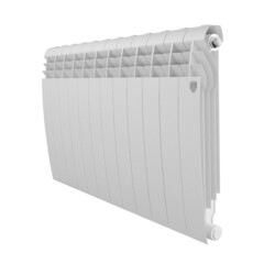 Изображение товара Радиатор биметаллический Royal Thermo BiLiner B 500 мм 12 секций 1" боковое подключение белый