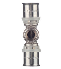 Тройник VALTEC (VTm.233.N.200420) 20(пресс) х 1/2 НР(ш) х 20(пресс) - фото 5