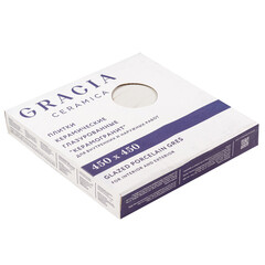 Керамогранит Gracia Ceramica Royal белый 450х450х8 мм (8 шт.=1,62 кв.м) - фото 2