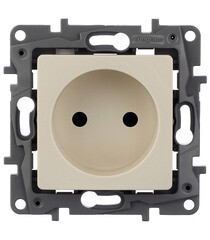 Изображение товара Розетка Legrand Etika встраиваемая слоновая кость (672320)