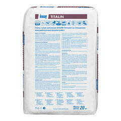 Ровнитель (наливной пол) универсальный Knauf Титалин самовыравнивающийся быстротвердеющий 20 кг - фото 2