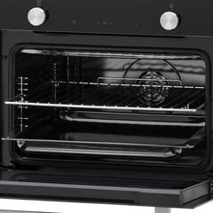 Духовой шкаф электрический встраиваемый Krona Parabel 45H BL 595 мм черный - фото 10