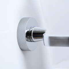 Стакан для ванной WasserKraft Mosel с держателем стекло матовый/металл хром (K-46628) - фото 2