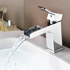 Смеситель для раковины WasserKraft Aller однорычажный каскадный хром (1069) - фото 3