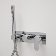 Смеситель для душа встраиваемый WasserKraft Dinkel однорычажный с переключателем с лейкой хром (5877) - фото 8