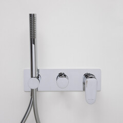 Смеситель для душа встраиваемый WasserKraft Dinkel однорычажный с переключателем с лейкой хром (5877) - фото 6