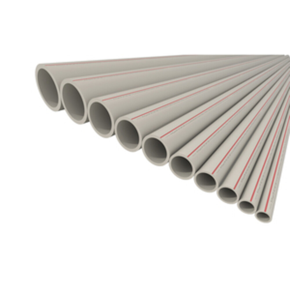 Изображение товара Полипропиленовая армированная стекловолокном труба FV-Plast 63 мм 2 м PN28