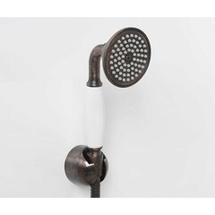 Смеситель для ванны WasserKraft Isar 1300 темная бронза однорычажный с длинным изливом с лейкой (1302L) - фото 4