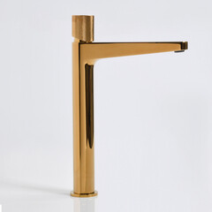 Смеситель для раковины WasserKraft Ems однорычажный золото (7603H) - фото 8