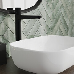 Смеситель для раковины WasserKraft Fulda однорычажный черный (5203H) - фото 10