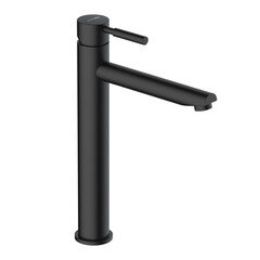 Смеситель для раковины WasserKraft Gollach однорычажный черный (3303H) - фото 1