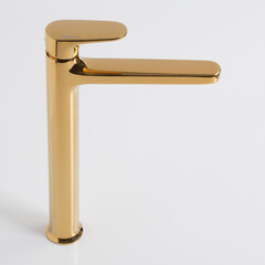 Смеситель для раковины WasserKraft Neckar 60 BL однорычажный золото (2103H) - фото 8