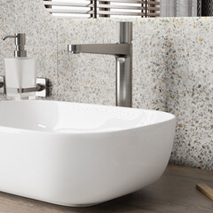 Смеситель для раковины WasserKraft Tauber однорычажный никель (6403H) - фото 3