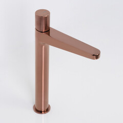 Смеситель для раковины WasserKraft Paar однорычажный розовое золото (8803H) - фото 8