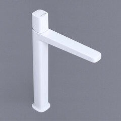 Смеситель для раковины WasserKraft Saale однорычажный белый (9503H) - фото 8