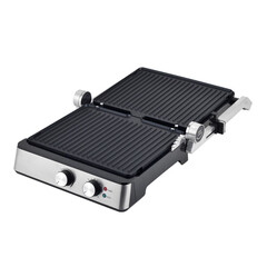 Электрогриль Krona Kontakt-Tischgrill 1800W черный/нержавеющая сталь - фото 2