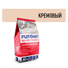 Затирка цементная Plitonit Colorit 7506C кремовая 2 кг