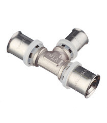 Тройник VALTEC (VTm.231.N.201620) 20(пресс) х 16(пресс) х 20(пресс) - фото 4