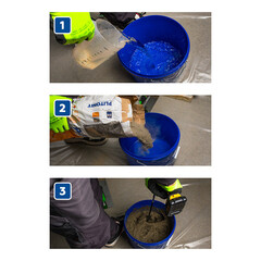 Штукатурка цементная Plitonit Т1+ (Максислой) армированная 25 кг - фото 3