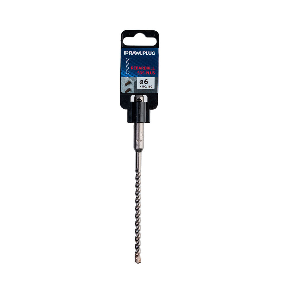 

Бур SDS-plus Rawlplug Rebardrill 6х100х160 мм усиленный (RT-SDSR-6/160)
