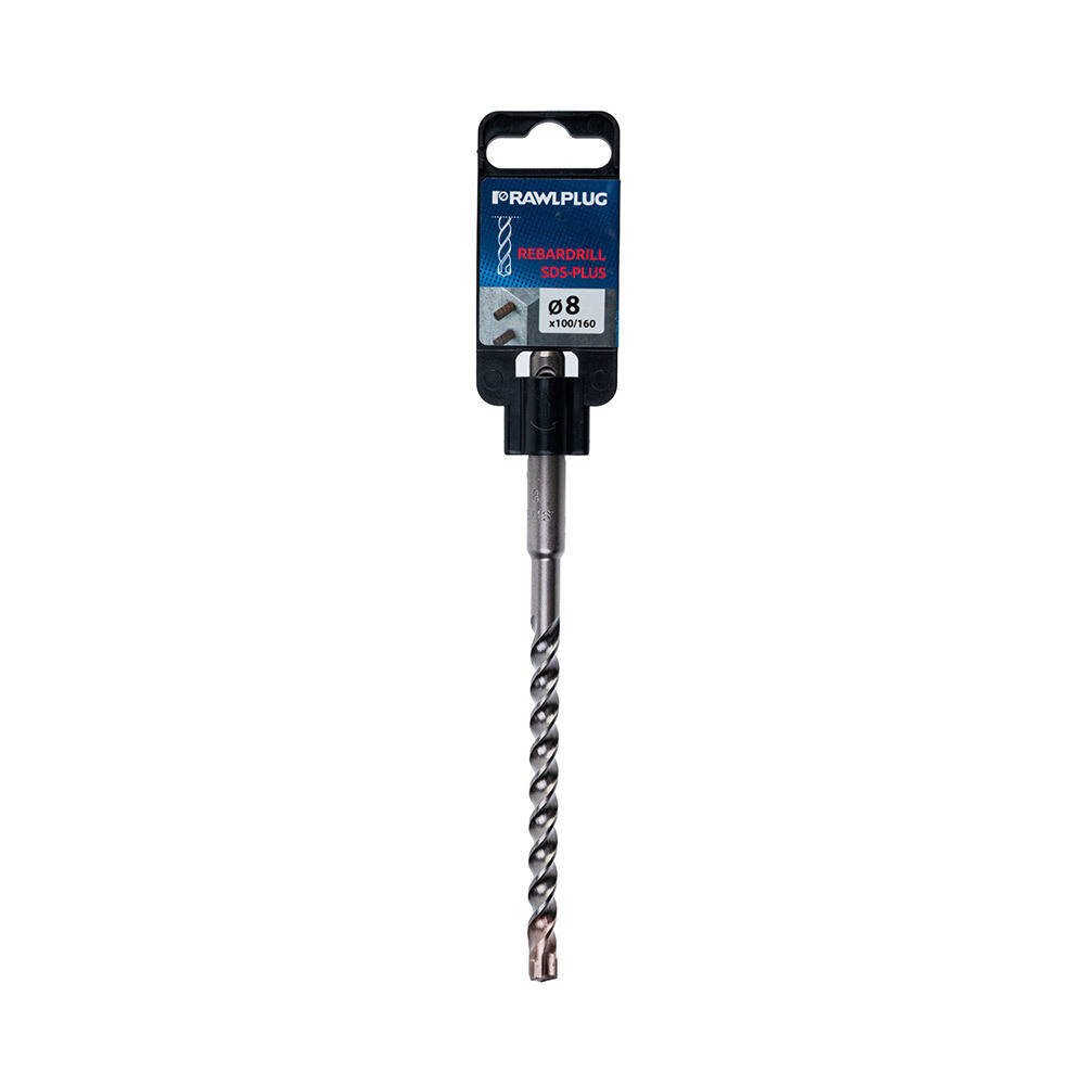 

Бур SDS-plus Rawlplug Rebardrill 8х100х160 мм усиленный (RT-SDSR-8/160)