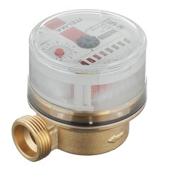 Счетчик для горячей воды Itelma WFW20 DN15 80 мм без сгонов - фото 2