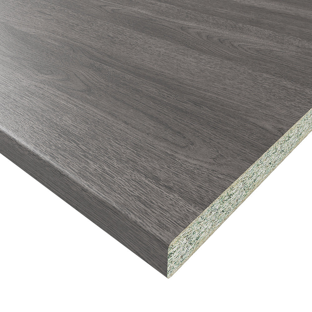 Изображение товара Столешница ДСП Slotex Carpenter Oak Dark 3000х600 мм влагостойкая матовая